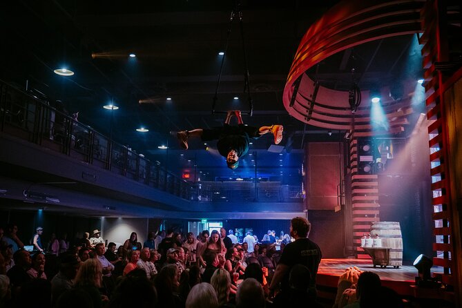 Adult Comedy Show & Cirque-Style Performance at Woolworth Theatre - Shiners acts: what the cirque-style portions deliver