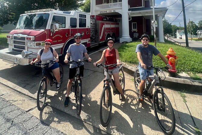 Downtown Nashville's Hidden Gems E-bike Tour - Tennessee State Capitol, downtown squares, and river redevelopment views