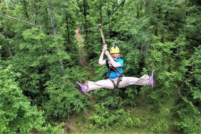Fontanel Zipline Forest Adventure at Nashville North - Your 1.5-Mile Flow: How the Adventure Unfolds