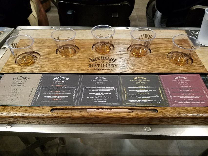 From Nashville: Lynchburg Jack Daniel's Distillery Tour - Tastings at a pace you can handle