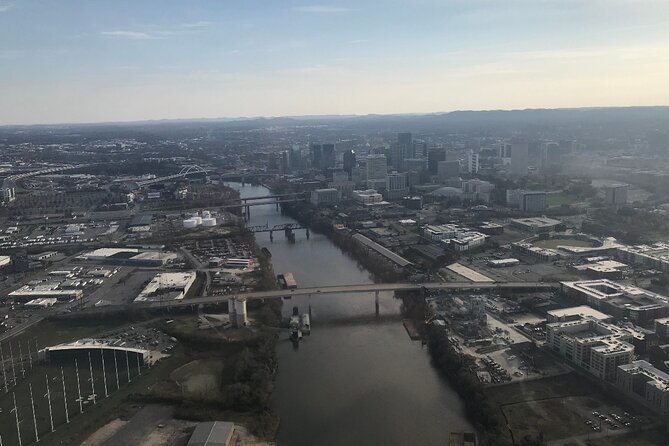 Helicopter Tour of Downtown Nashville - Price: $160 for a short flight that feels like a major upgrade