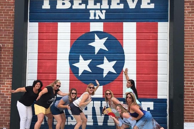 Murals of Nashville Instagram Tour by Golf Cart - How many murals you’ll see in 90 minutes