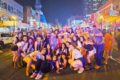 Nashville Bar Crawl with VIP Club Entrance and Bonus Shots - Your walking route: from Coyote Ugly to the Printer’s Alley area