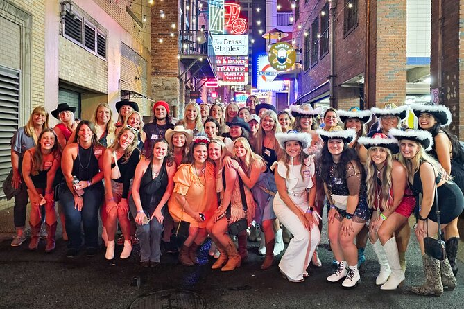 Nashville Bar Crawl with VIP Club Entrance and Bonus Shots - Ryman Auditorium walk-by: a simple downtown marker