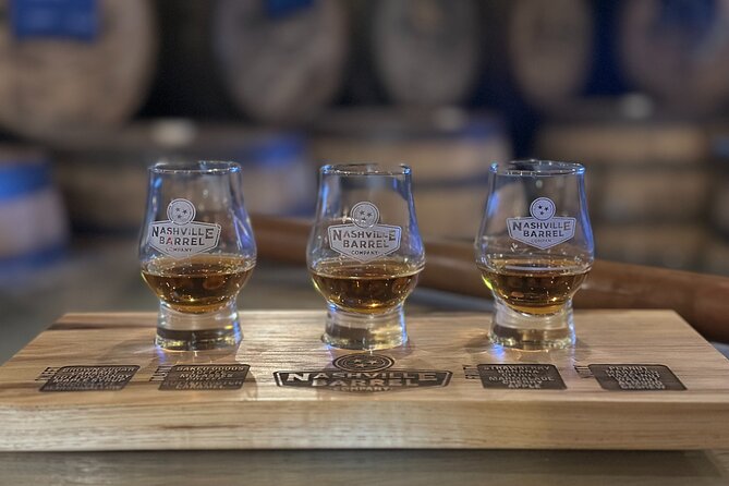 Nashville Barrel Co "Flight from the Barrel" Whiskey Tasting - Key points to know before you go