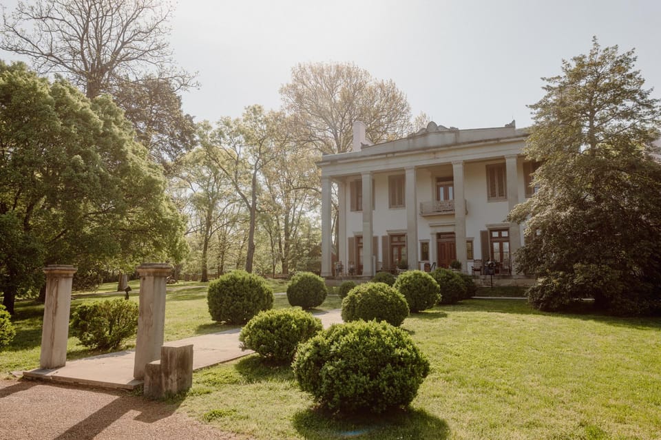 Nashville: Belle Meade Historic Mansion Tour - All-day grounds access: gardens, outbuildings, trails, and game court