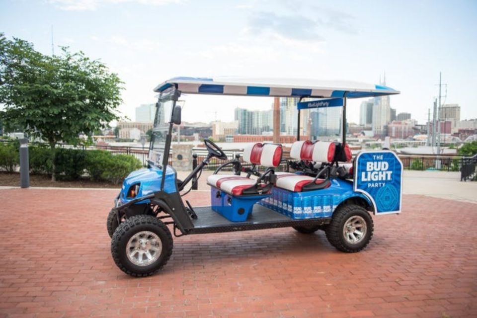 Nashville: Brewery and Distillery Cart Tour - A two-hour cart tour is the fast pass you actually want