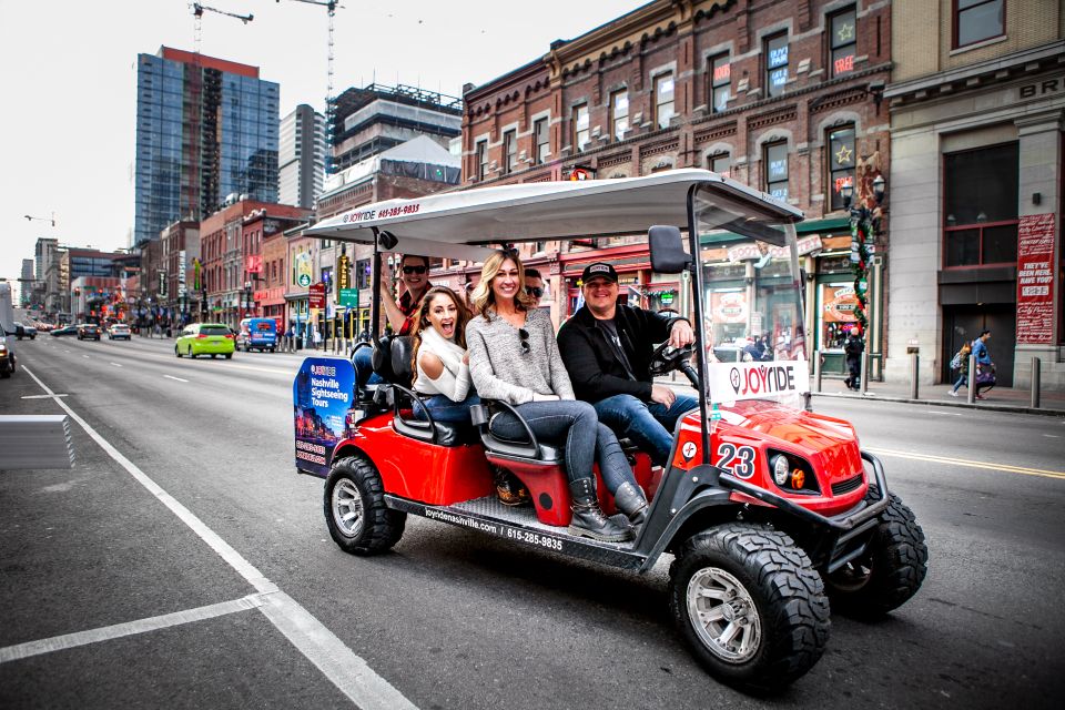 Nashville: Brewery and Distillery Cart Tour - How the ride works: pickup, pacing, and a guide who talks shop