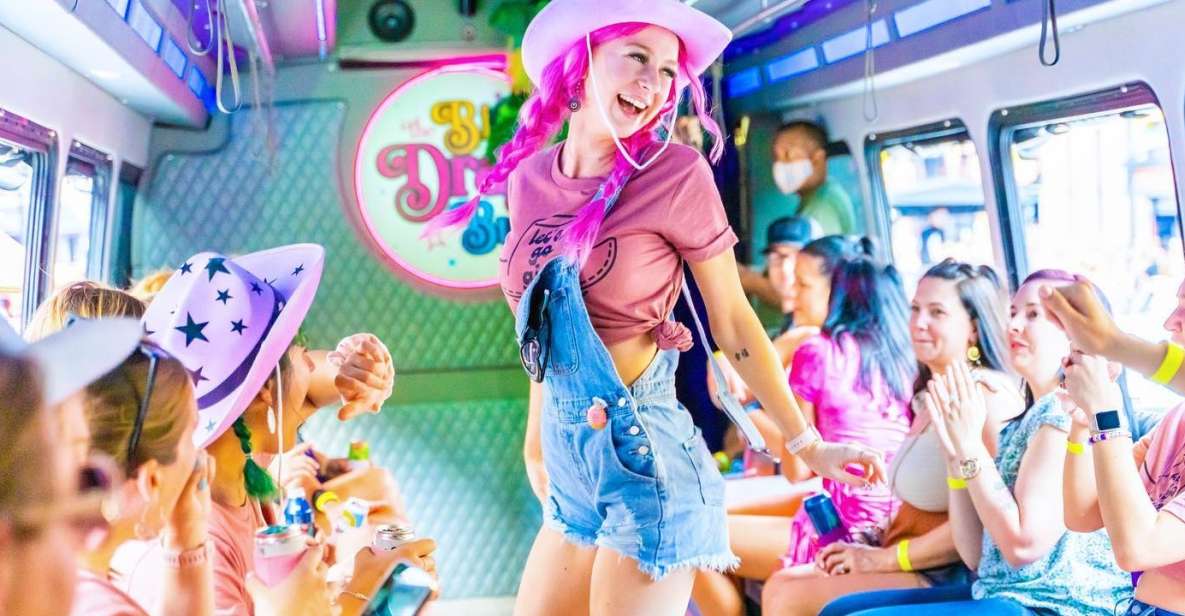 Nashville: Drag Queen Party Bus w/Games, Dancing & Drag Show - What you really get from a Nashville drag queen party bus (90 minutes)