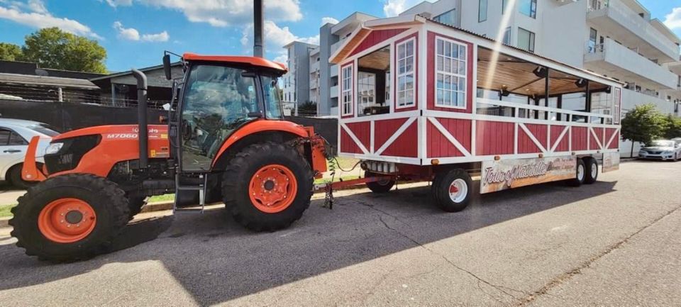Nashville: Guided Hayride Tractor Ride and Sightseeing Tour - Key things to know before you go