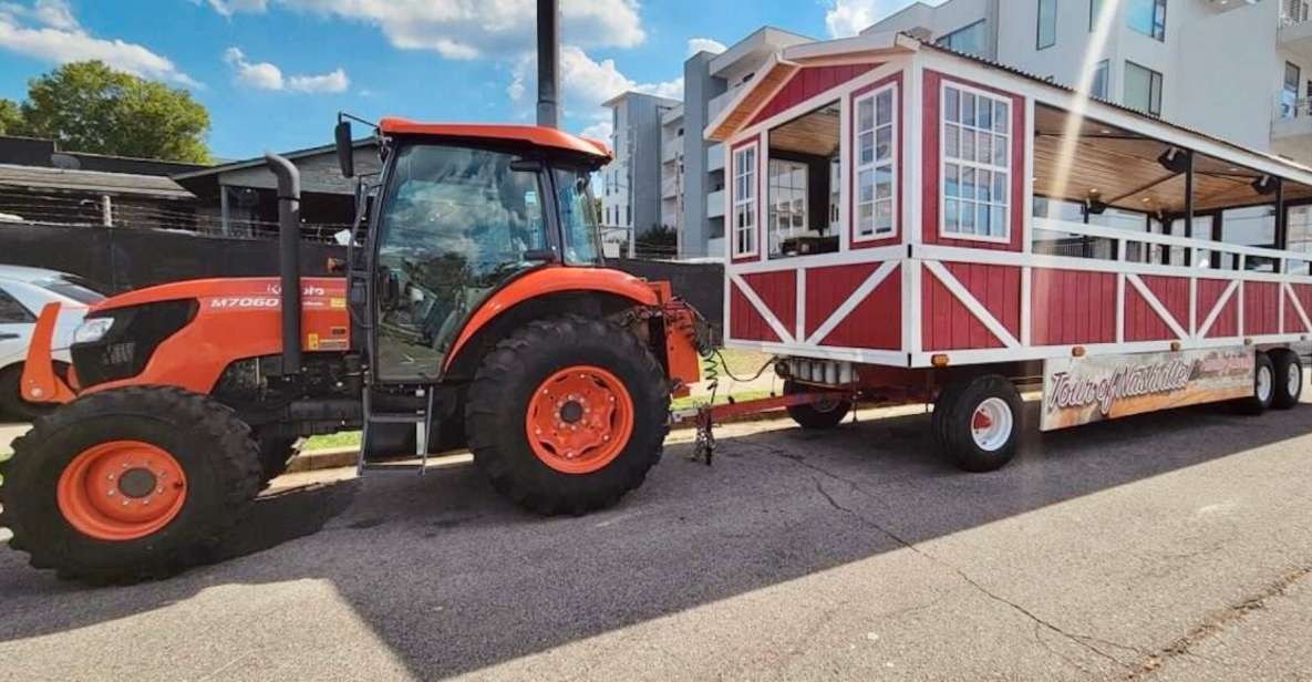 Nashville: Guided Hayride Tractor Ride and Sightseeing Tour - Nashville in slow motion: what the tractor ride really feels like