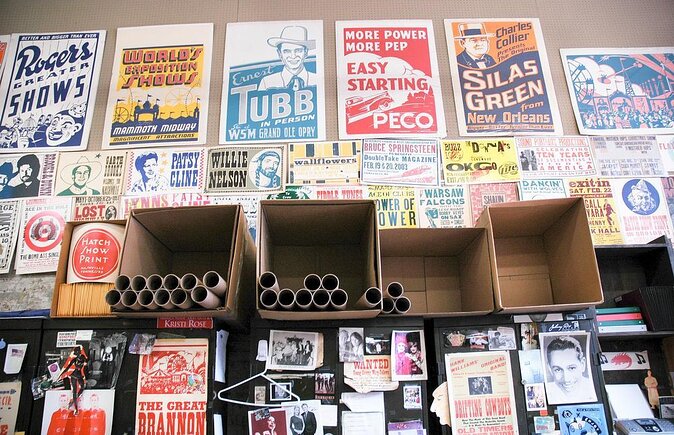 Nashville Hatch Show Guided Letterpress Tour with Souvenir Poster - Key highlights before you go