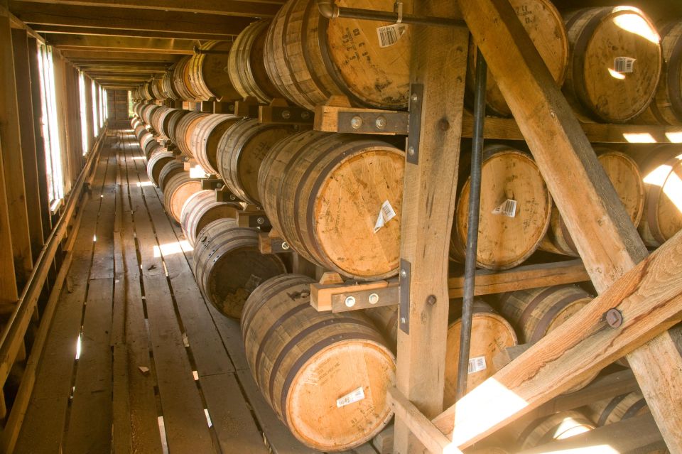 Nashville: Jack Daniel Distillery Day Trip with Tastings - Barrel warehouses and the smell of aging whiskey