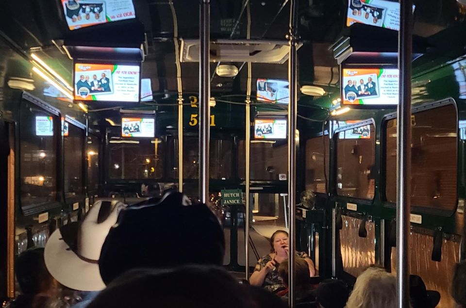 Nashville: Music City Nighttime Trolley Tour - Broadway honky-tonk bars, but without the bar-crawl chaos