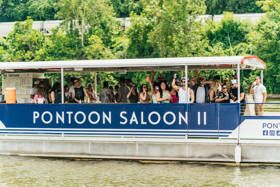 Nashville: Pontoon Party Cruise with a Captain - Music, Games, and the Crew That Runs the Room