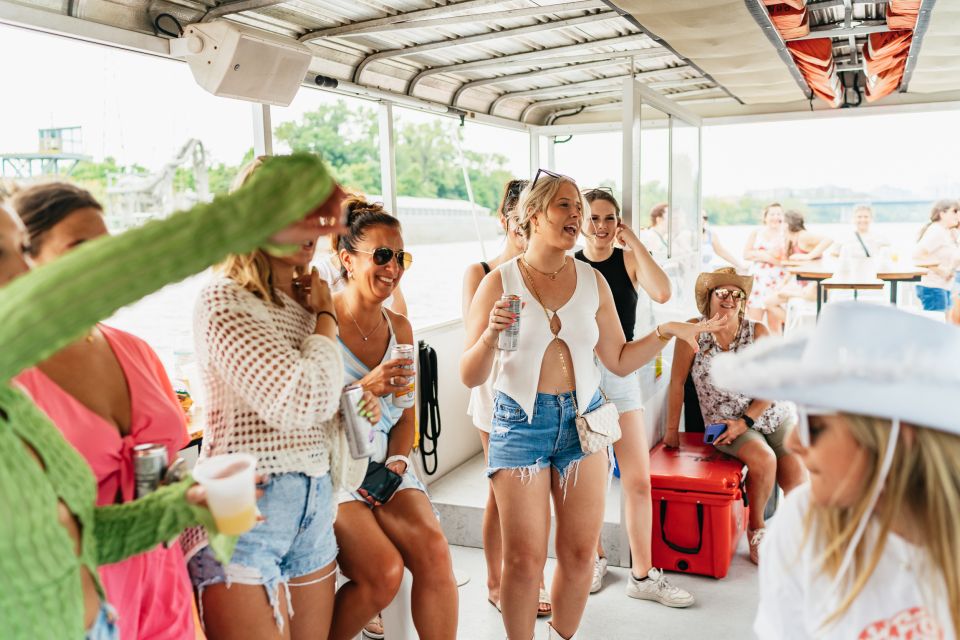 Nashville: Pontoon Party Cruise with a Captain - Views From the Cumberland River: Morning, Party, or Sunset