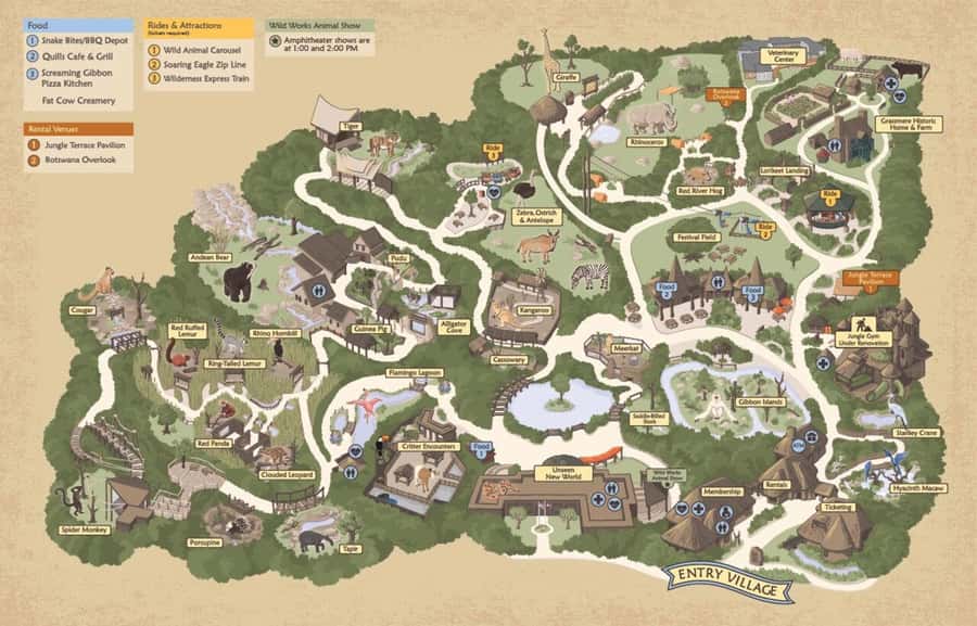 Nashville Zoo: Any-Day Admission Ticket - Grassmere Historic Home: A Break from the Animal Gaze