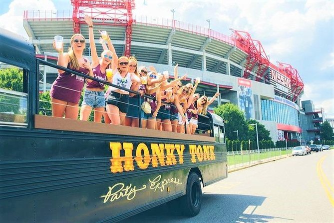 Nashville's Wildest Honky Tonk Public Party Bus (21+) - Key things to know before you pick this party bus