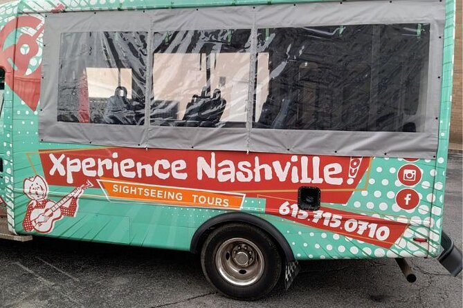 Open-Air Minibus Sightseeing Tour of Nashville - Murals, Broadway cruising, and the surprising street story