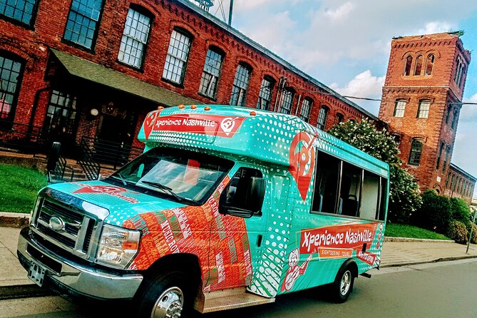 Open-Air Minibus Sightseeing Tour of Nashville - Marathon Music Works: moonshine samples and time for shopping