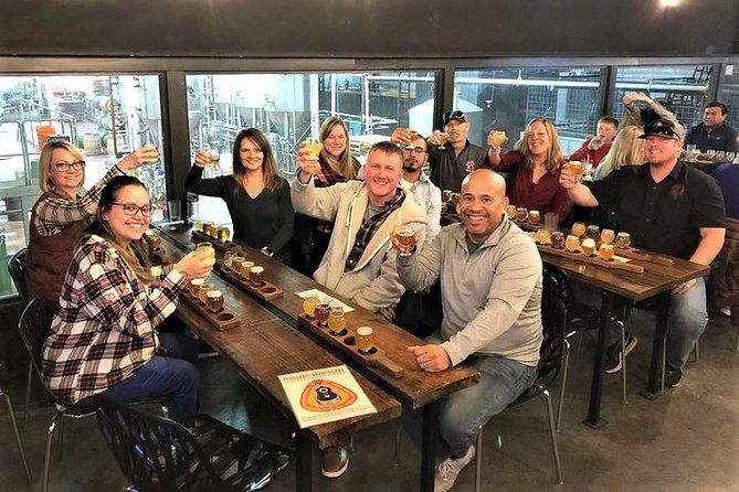 Premier Distillery & Craft Brewery Bus Tour with 9+ Tastings - Big Machine Brewery & Distillery: where the tour ends and the night can continue