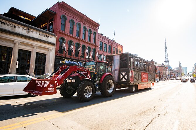 Private Downtown Nashville Party Tractor Tour 21+ Only! - Price check: $795 per group and how to think per person