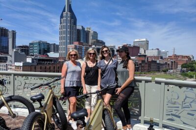 The Original Music City Electric Bicycle Guided City Tour 16miles - Fort Negley and downtown skyline photos without the workout tax